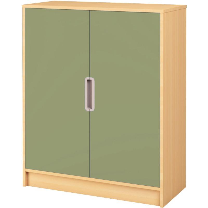 Image de  Lot de 2 grandes portes 2/3 vertes 