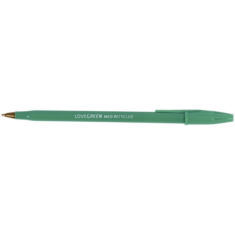 Image de  Stylo bille Lovegreen  pointe moyenne vert 