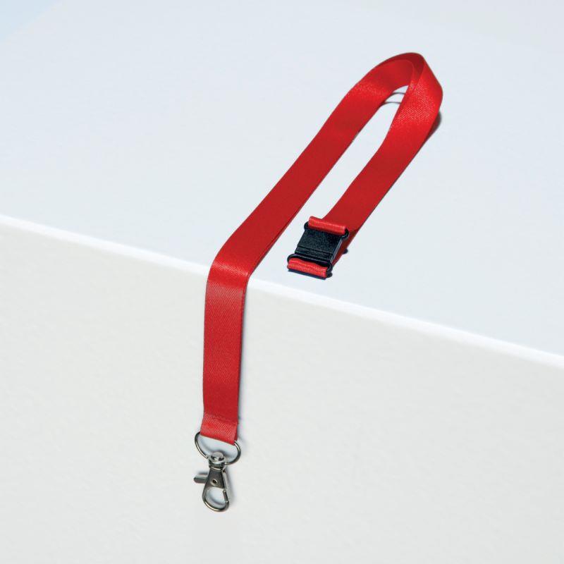 Image de  Boîte de 10 lacets textile recyclés rouge 