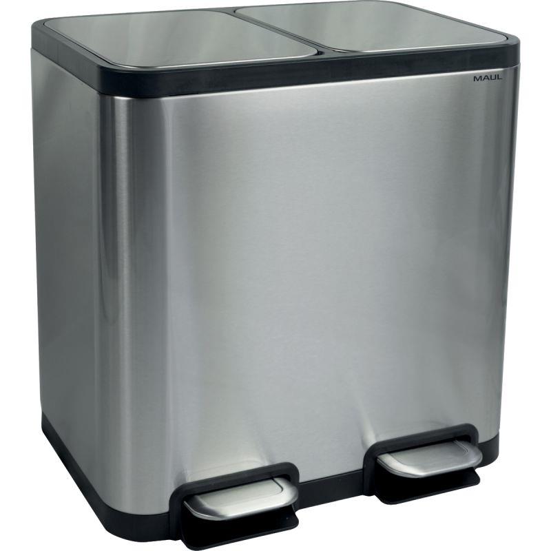 Image de  Poub tri a pedale inox 20l 20l 