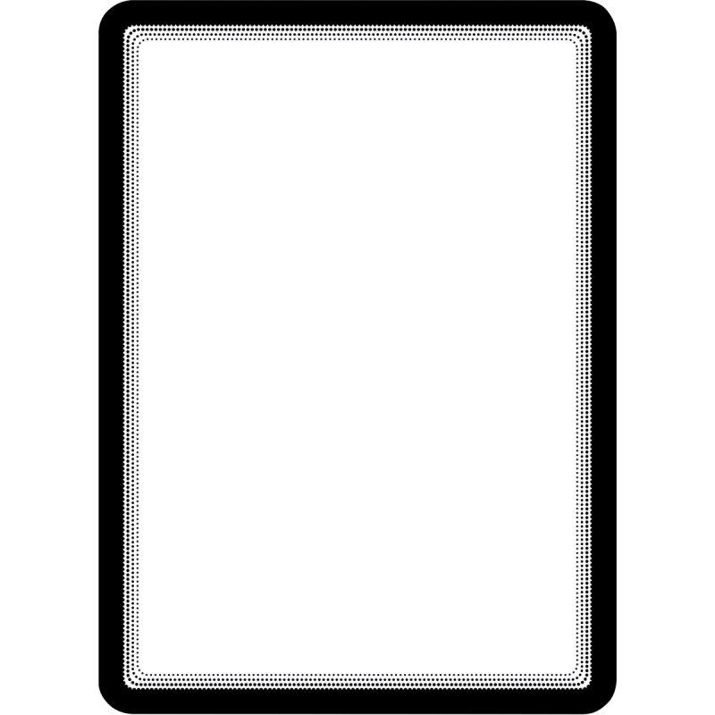 Image de  Sachet de 2 pochettes adhésives repositionnables Magneto A4 noir 