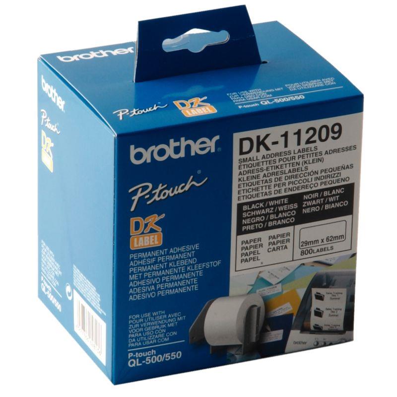 Image de  Rouleau étiquettes BROTHER pour adresse 29 x 62 mm 