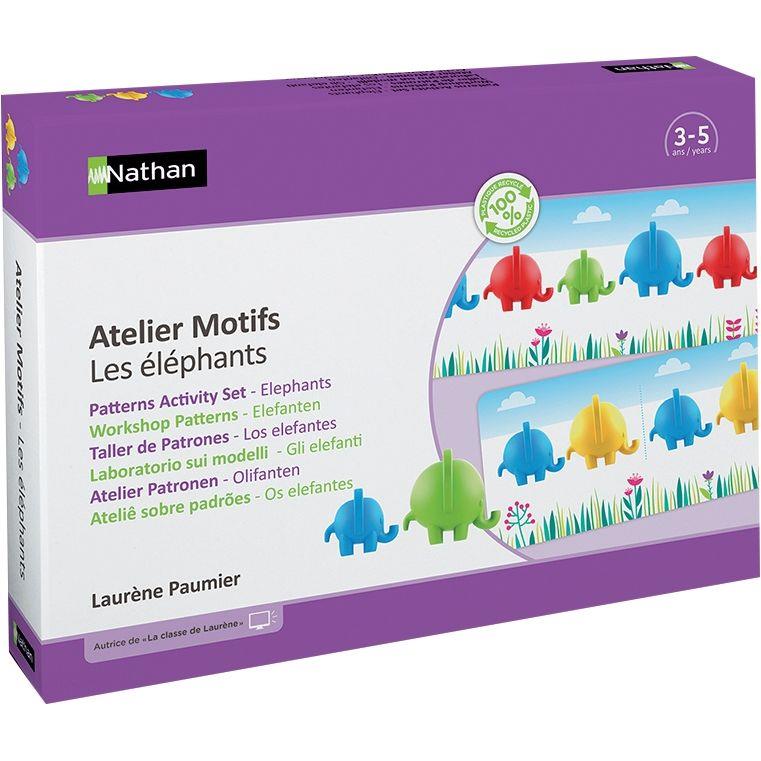 Image de  Atelier motifs, les éléphants 
