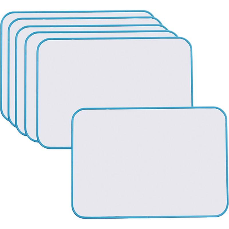 Image de  Lot de 6 ardoises blanches unies magnétiques 