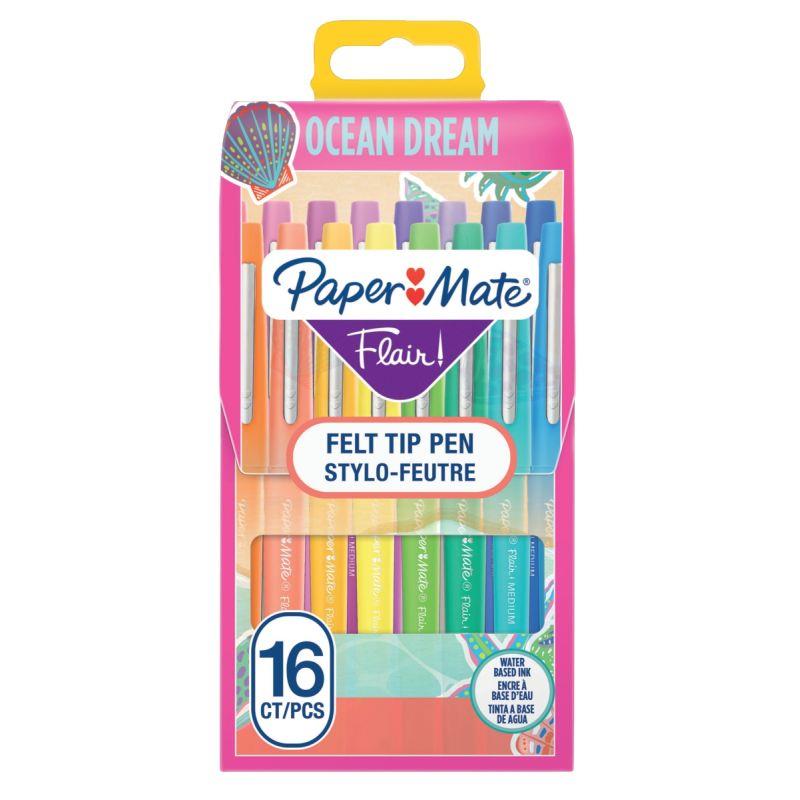 Image de  Pochette de 16 feutres Flair Océan Dream 