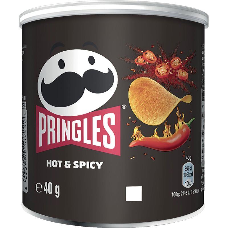 Image de  Lot 12 pringles hot&spicy 40g 