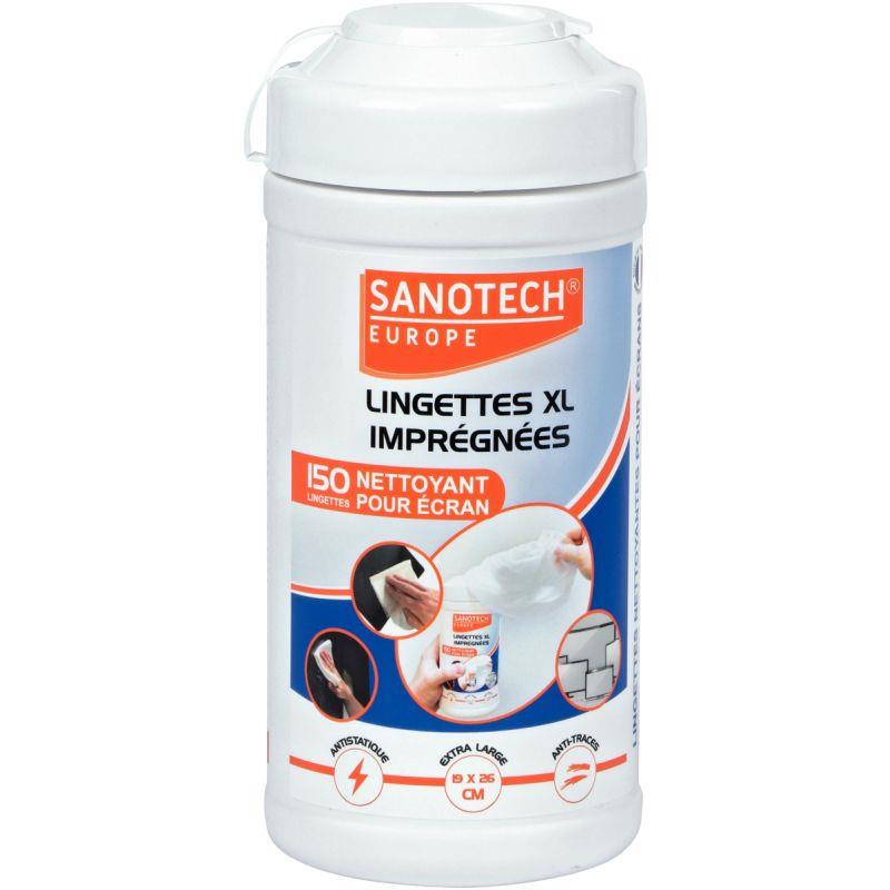 Image de  Boite de 150 grandes lingettes nettoyantes 
