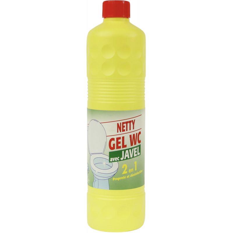 Image de  Bouteille 1L gel WC javel 2en1 