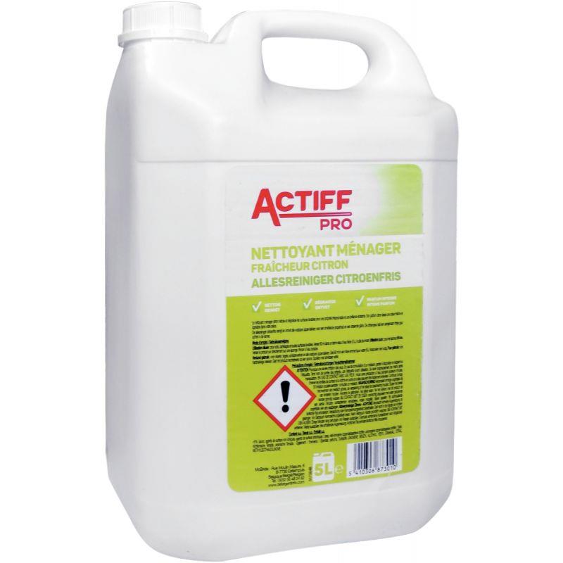 Image de  Bidon 5L nettoyant ménager fraicheur citron 