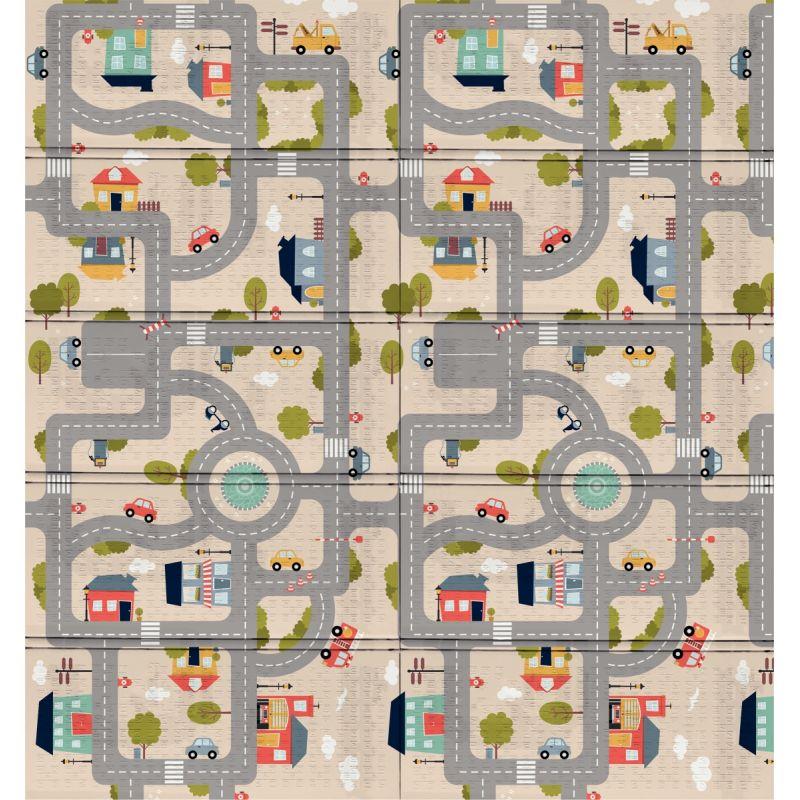 Image de  Grand tapis pliable en mousse recto/verso 