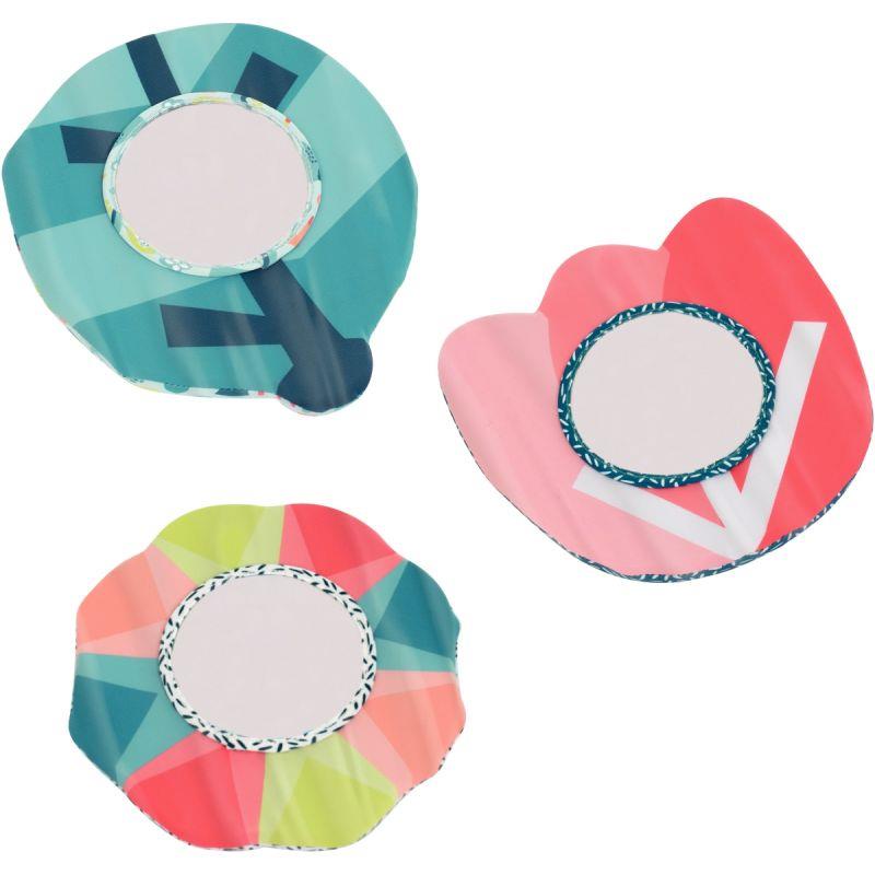 Image de  Lot de 3 miroirs souples en tissu 