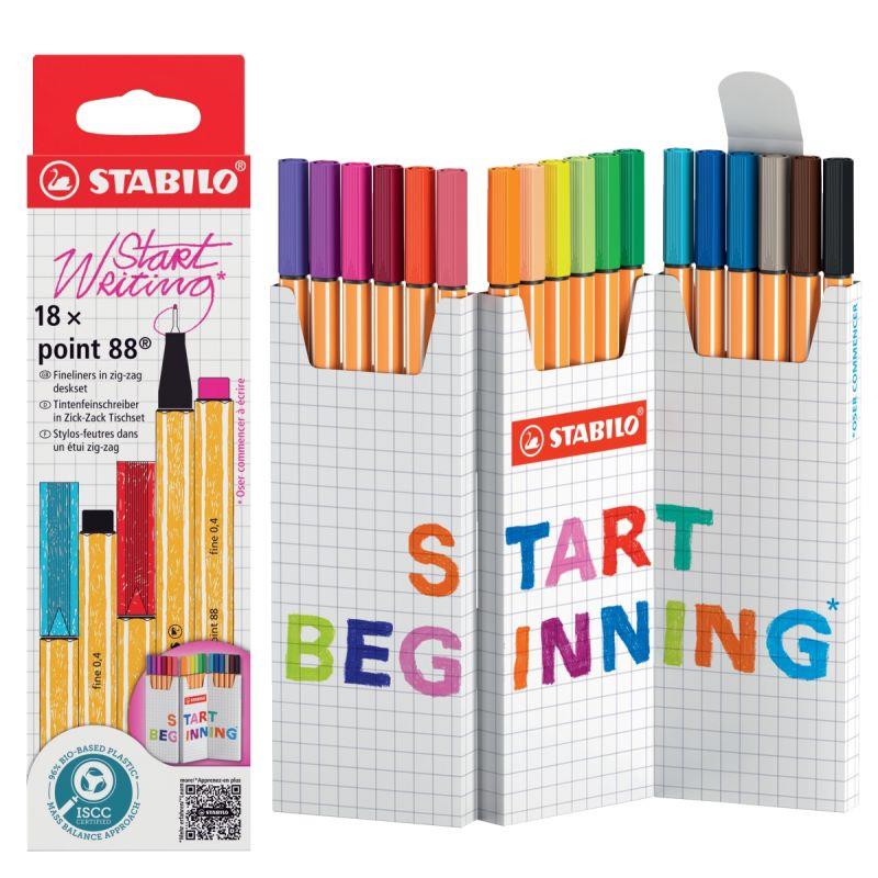 Image de  Etui Zig Zag 18 stylos Point 88 