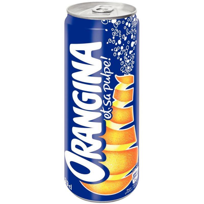 Image de  Lot de 24 canettes ORANGINA 33cl 