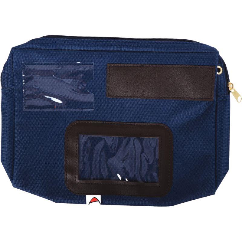 Image de  Pochette caisse 185x270mm soufflet 40mm bleue 
