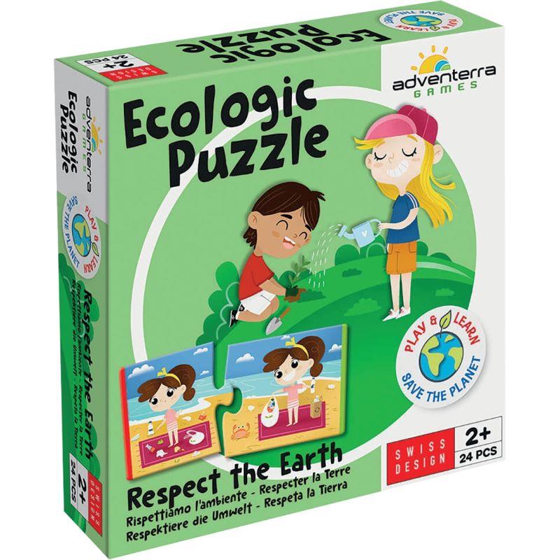 Ref. 58535, Boite de 12 puzzles duo, respecter la Terre, marque N.C