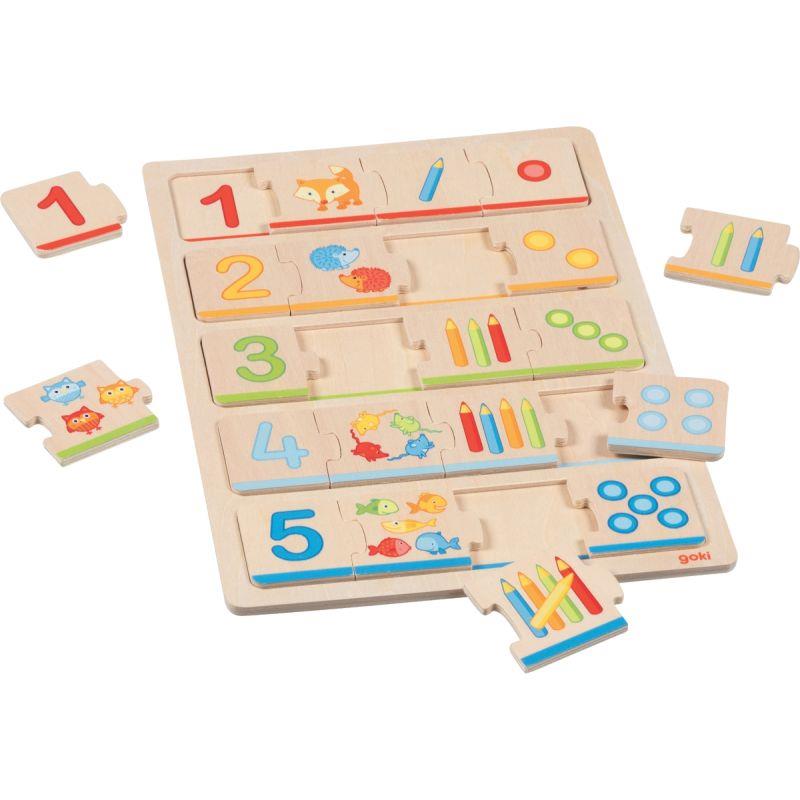 Image de  Mon premier puzzle à compter, 20 pièces 
