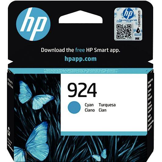Image de  HP 924 cartouche d''encre cyan authentique (4K0U3NE) 