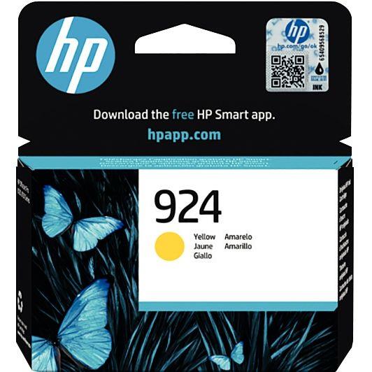 Image de  HP 924 cartouche d''encre jaune authentique (4K0U5NE) 