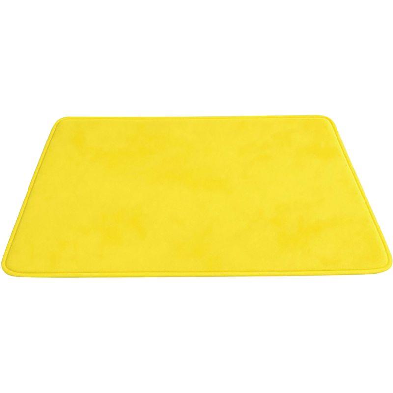 Ref. 58726, Tapis ultrasoft 70x95cm jaune, marque N.C