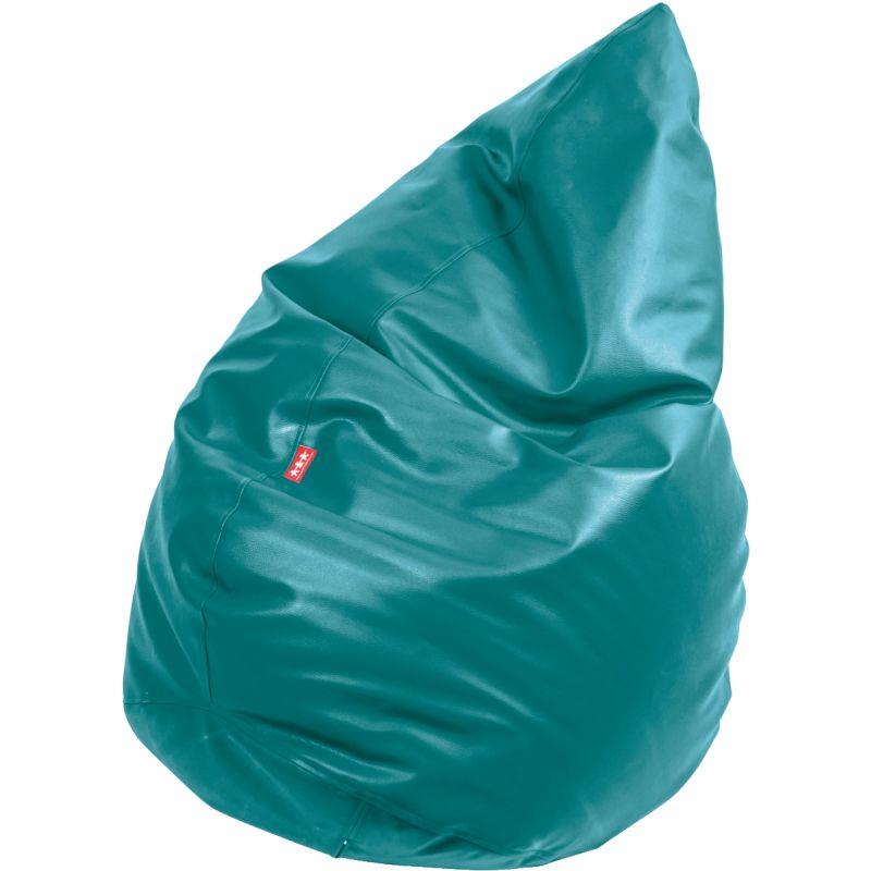 Image de  Coussin poire 100X65cm bleu canard 