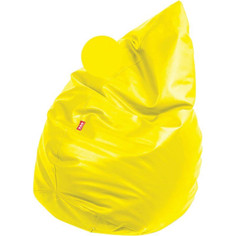 Image de  Coussin poire 100X65cm jaune 