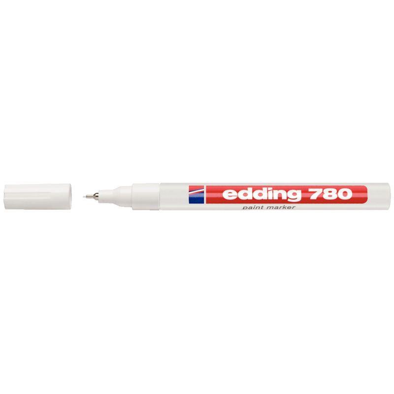 Image de  Marqueur peinture permanent E780 pointe fine blanc 