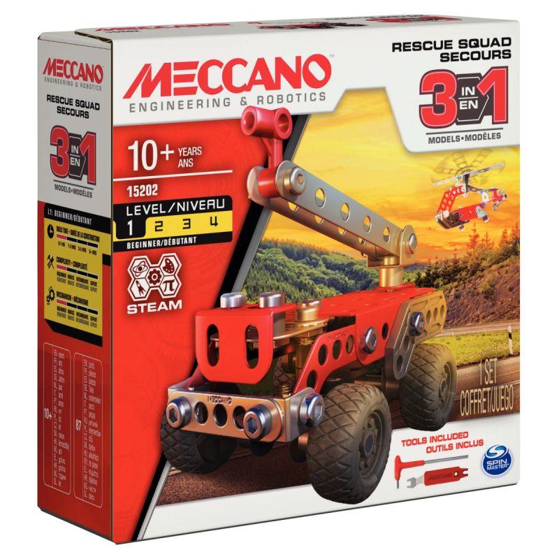 Image de  Véhicules de secours MECCANO 3 modèles 