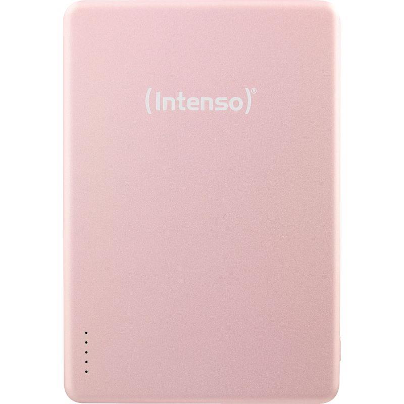 Image de  Batterie de secours magnétique Intenso 5000 mAh rose 