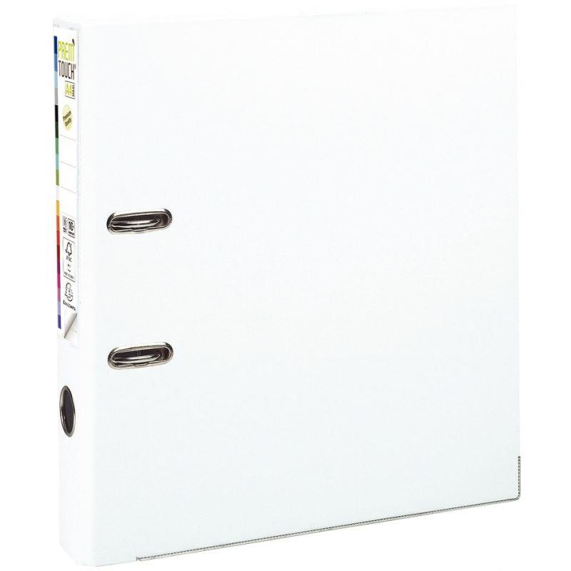 Image de  Classeur à levier PREM''TOUCH format A4+, dos 8 cm, blanc 