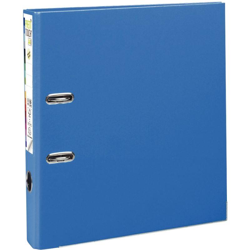 Image de  Classeur à levier PREM''TOUCH format A4+, dos 8 cm, bleu moyen 