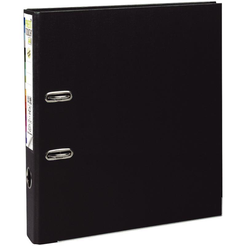 Image de  Classeur à levier PREM''TOUCH format A4+, dos 8 cm, noir 
