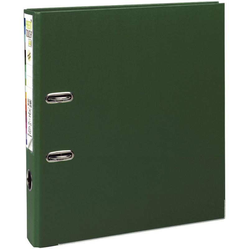 Image de  Classeur à levier PREM''TOUCH format A4+, dos 8 cm, vert foncé 