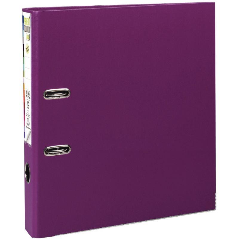 Image de  Classeur à levier PREM''TOUCH format A4+, dos 8 cm, fuchsia 