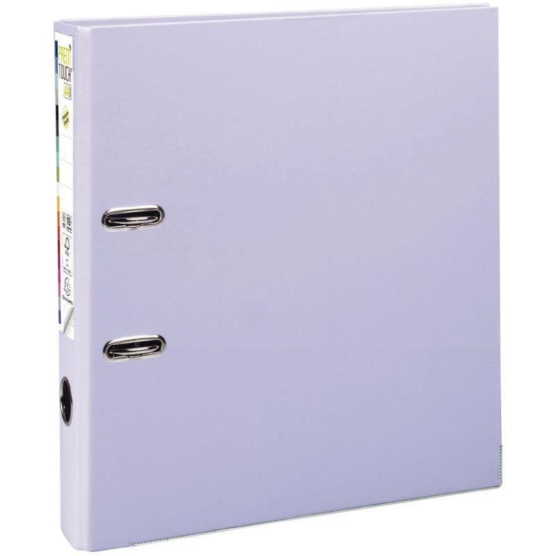 Image de  Classeur à levier PREM''TOUCH format A4+, dos 8 cm, lilas 