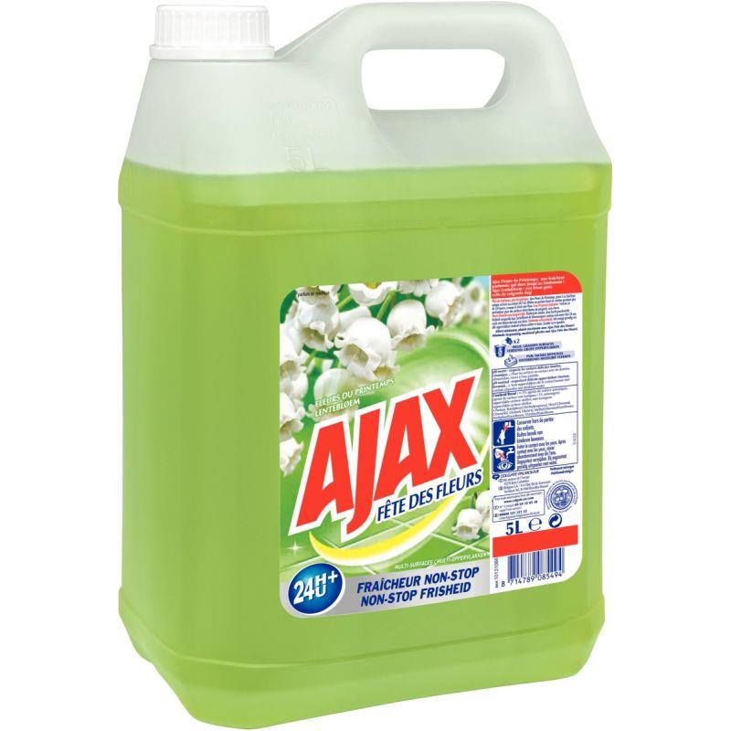 Image de  Bidon 5L nettoyant multi-usages fleurs de printemps 