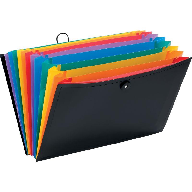 Image de  Trieur extensible A4 12 compartiments Rainbow Class 