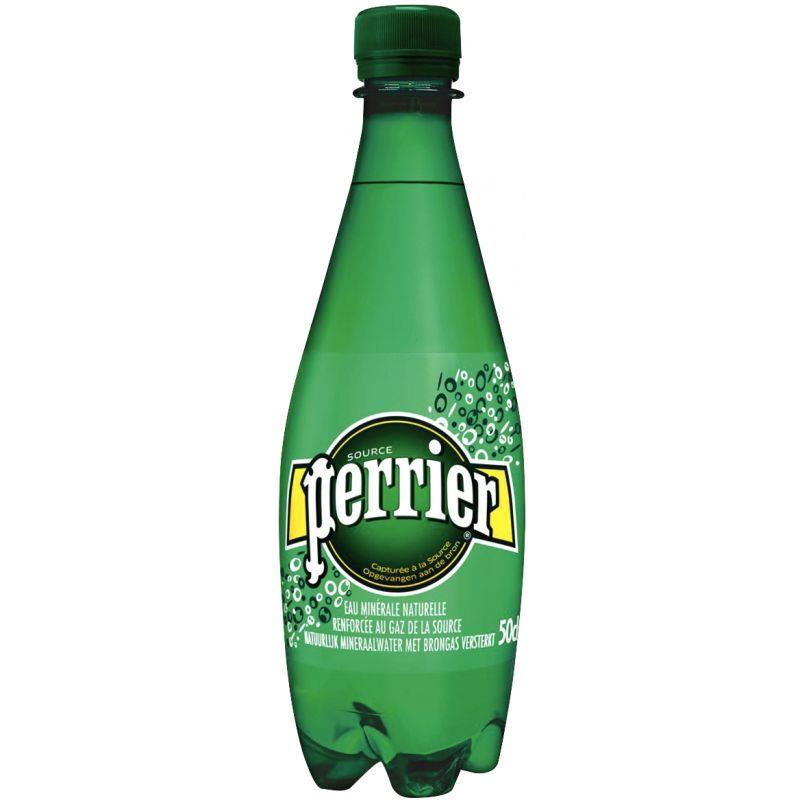 Image de  Lot de 24 bouteilles d''eau gazeuse PERRIER 50cl 