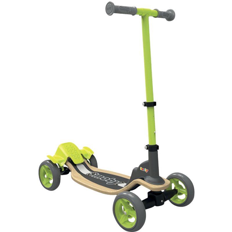 Ref. 59263, Patinette en bois 4 roues, marque SMOBY