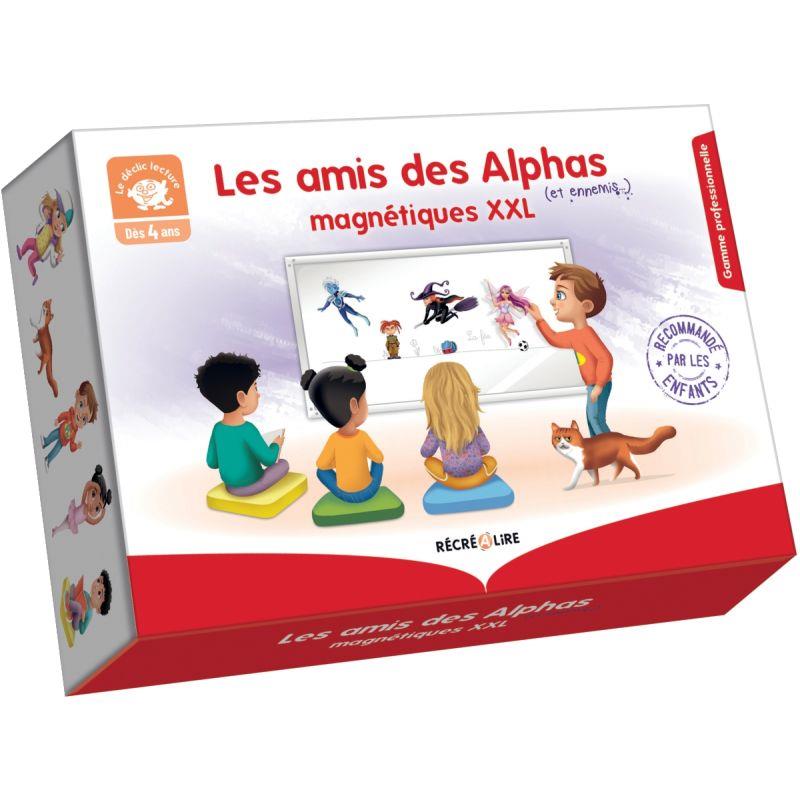 Ref. 59365, Les amis des alphas magnétiques XXL, marque RECREALIRE