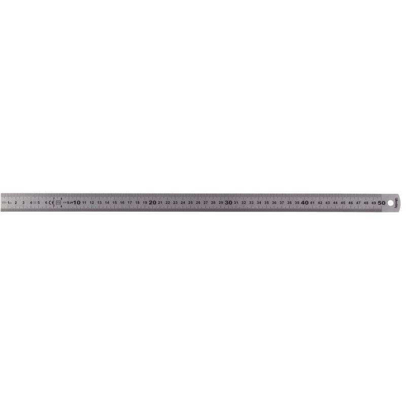 Image de  Réglet en inox semi rigide gradué 50 cm 
