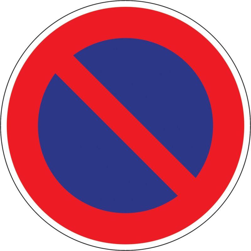 Image de  Panneau stationne interdit d30 