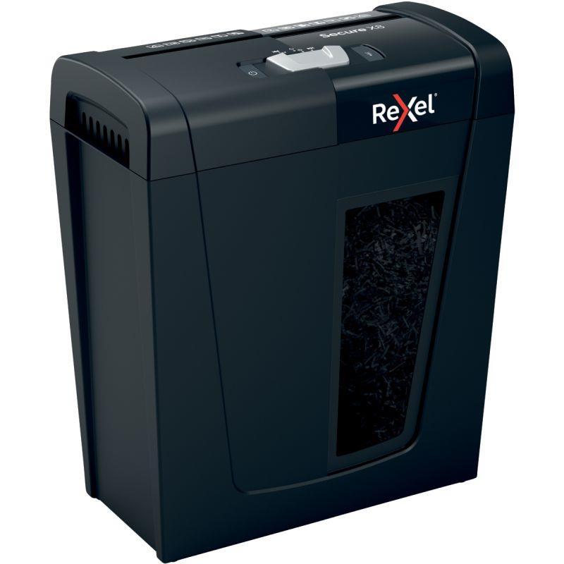 Image de  Destructeur Secure X8 coupe croisée 8 feuilles noir 