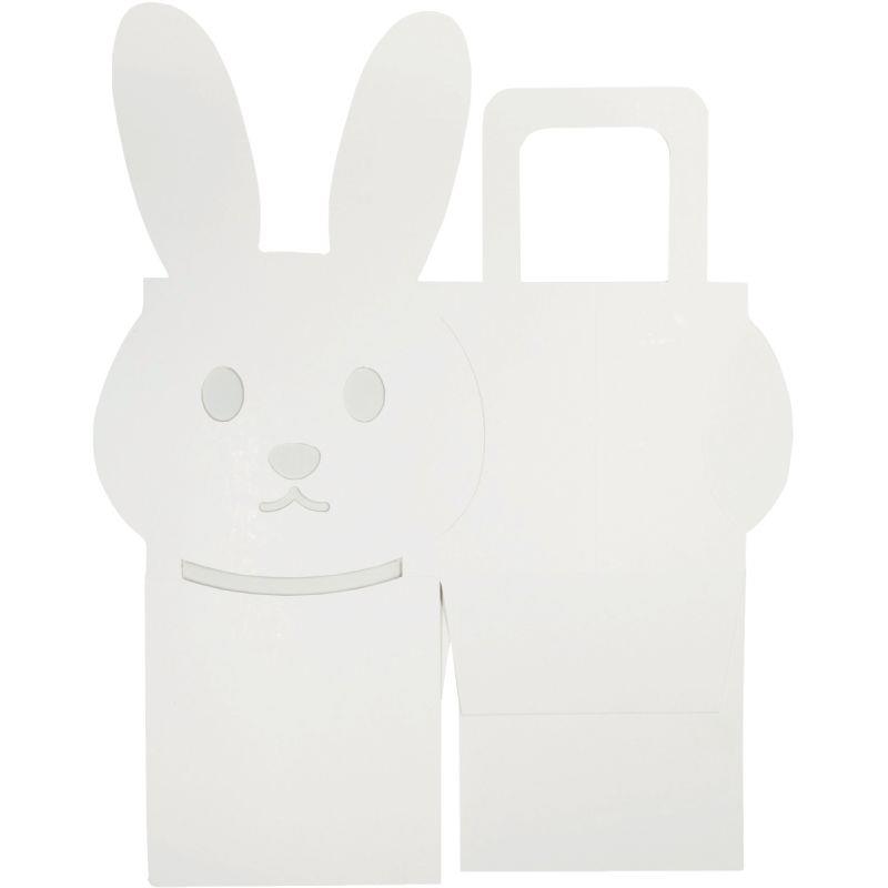 Ref. 59629, Lot de 10 paniers lapin paques, marque N.C