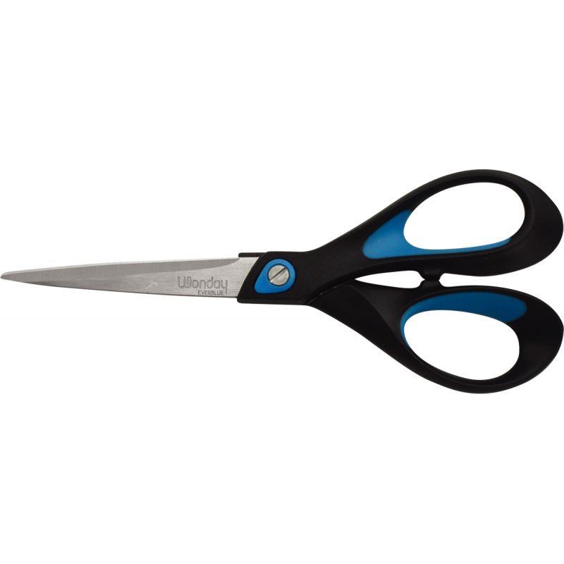 Image de  Ciseaux 17 cm bouts pointus EVERBLUE 
