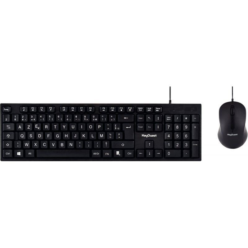Image de  Pack clavier et souris filaire KeyOuest 