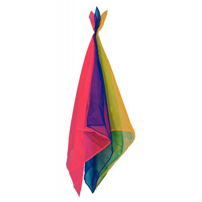 Image de  Set 12 foulards jonglage couleurs assorties 