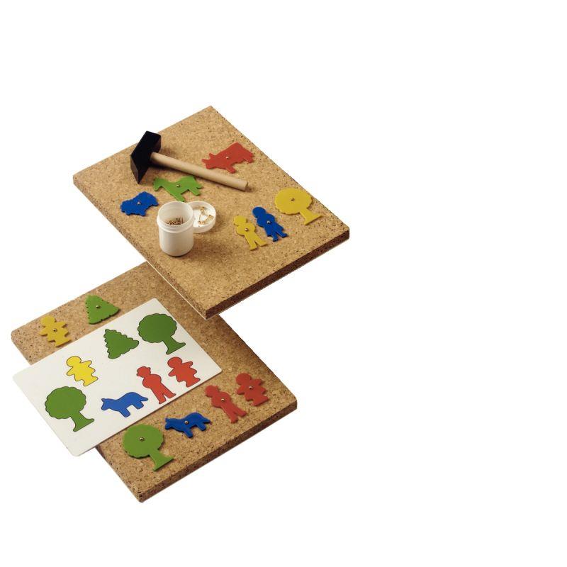 Image de  Sachet de 72 formes en plastique la ferme 