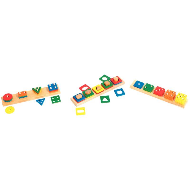 Image de  Lot de 3 abaques Géobois assortis 