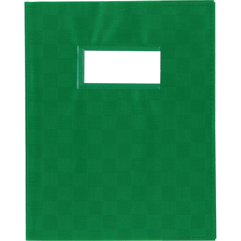 Ref. 60123, Protège-cahier PP opaque + étiquette, format A5, vert, marque AURORA