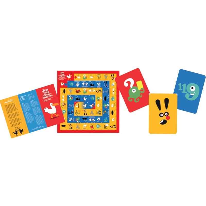 Ref. 60162, Jeu de l''oie des droits des enfants, marque N.C